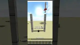 Hypersonic Nuclear Cruise Missile Test - WarTec Mod Minecraft 