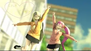 【MMD】Love Timer【TDA JKStyle SeeU and Uni】