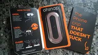 CES Find - OhSnap Phone Grip Does it Actually Not Suck?! #CES2020