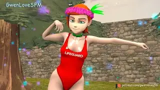 Gwen Tennyson - Lifeguard Dance (Source Filmmaker).(HD)