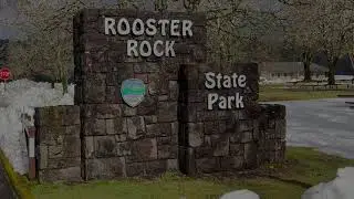 Rooster Rock State Park Winter Visit
