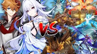 Skirk & Childe VS Liyue