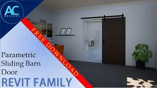 Modelling a Sliding Barn Door in Revit Family | Revit Tutorial | Tips and Tricks