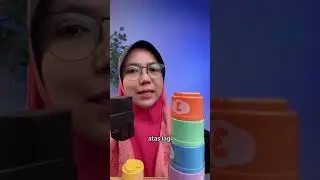 Jangan expect anak boleh terus pandai main. Kita tunjuk contohnya dulu