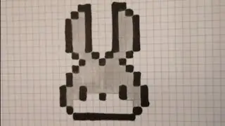 Pixel art lapin