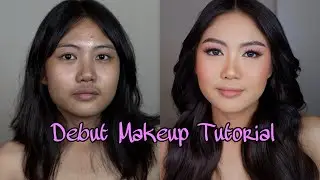 DEBUT MAKEUP TUTORIAL 2024 | Makeup by Sydney De Taza