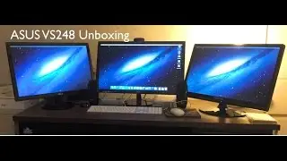ASUS VS248-P 24 Inch Monitor Unboxing