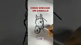 Cómo dibujar un Caballo 🐴 #dibujo #arte #tutorial #drawing #artgallery
