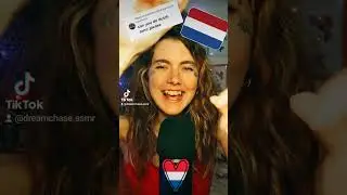 Dutch asmr from tiktok 🇳🇱🥰 (full length Dutch video coming soon!) 