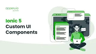 Ionic 5 Custom UI Components App Template