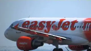 Easy Jet-A319 Taxi and take off