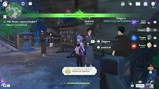 Genshin Impact Unlocking Storytelling Method Quest