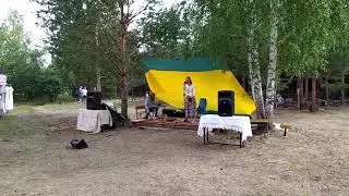 Бард фолк группа СолнцелунА на фестивале Уральский Хоровод часть 4