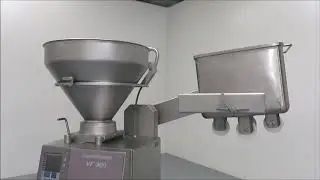 Handtmann VF300B Vacuum Filler Running. Full rebuild by Pacific Food Machinery, Australia.