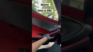 Mclaren Senna vs 600 #youtubeshorts #shorts