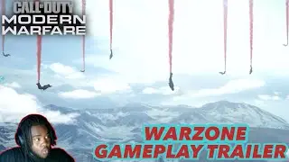 Call Of Duty: Warzone Gameplay Trailer Reaction Modern Warfare Battle Royale