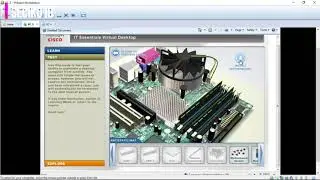 Cara Merakit Komputer Menggunakan Cisco IT Essential Virtual Desktop / Laptop
