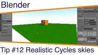 Blender Tip #12 - Realistic skies in Cycles