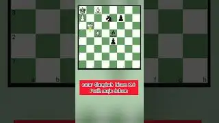 3 steps off.problem catur /mengalahkan hanya dengn gajah