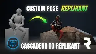 Create Custom Poses with Cascadeur & Transfer to Replikant