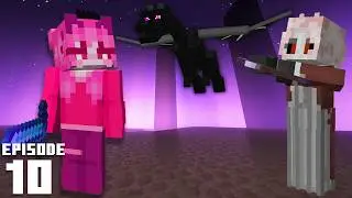 The Ender Dragon Fight! - Minecraft Let's Play: 10