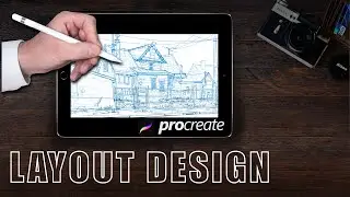 Layout Design for animated features on Procreate app