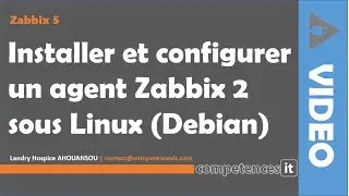 120# Install and configure a Zabbix 2 agent (passive/active mode) under Linux (Debian)