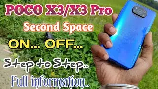 How to Off Second Space in POCO X3/X3 Pro