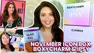 TRIPLE UNBOXING!! IPSY, BOXYCHARM  & ICONBOX UNBOXING!! ft: LISA VANDERPUMP?!?