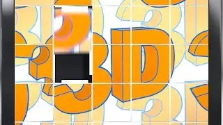 Blender 3D: Slider Puzzle Text Effect