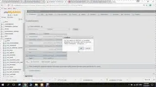 how to delete database file from phpmyadmin into localhost