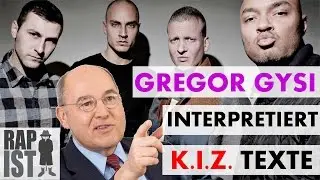 Gregor Gysi interpretiert K.I.Z. Texte - Flüchtlinge, Marihuana, Wohlstand