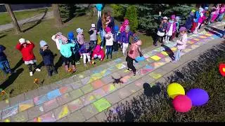 Piešiu meilės juosta mamai 2018 04 20 Lopšelis-darželis 