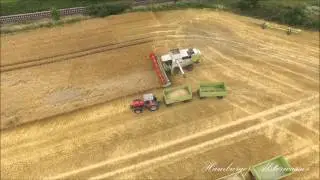DJI Phantom 3 Pro First of creating space for large mowing of cereal Nr 04 2015