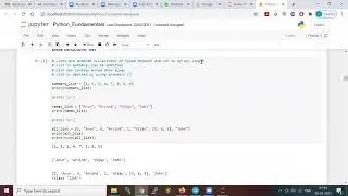 Python Concepts | Python Programming | Part 4