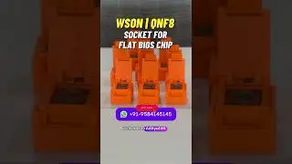 How to Flash Flat Bios Socket Wson 8 | QNF8 easily #wson #chiprepair #Aditya11ttt