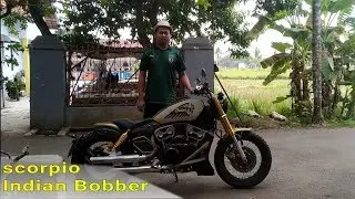 Si montok, yamaha scorpio bobber V twin