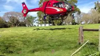 Heli flip around Wilderness