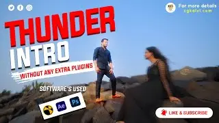 Create cinematic FX- Thunder Intro | Tamil Vfx artist class | Nuke | After Effects