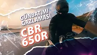 CBR 650R ile Hatay / Arsuz Gazlaması - Gün Batımı