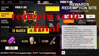 Free Fire Bangladesh Championship Redeem Code,Free Fire Bangladesh