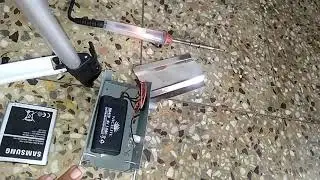 Use Old Mobile Battery In Charging Light
