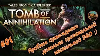 Tales from Candlekeep: Tomb of Annihilation. Пробное прохождение. 01 серия.