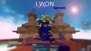 I scored in a +30 players minecraft game
