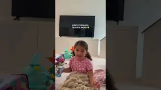 EVERY TODDLERS FAVORITE WORDS #shorts