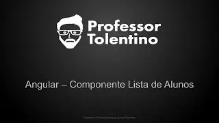 Componente Listagem (Lista Alunos)