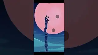 Endless paper | art #shorts #procreate