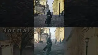 Before & After reshade mod Assassin's Creed Unity