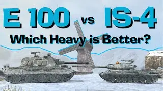 WOT Blitz Face Off || E 100 vs IS-4
