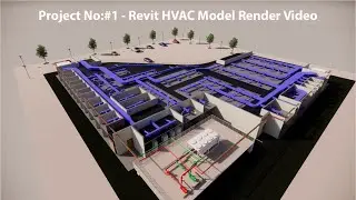 Project No: #1 - Building Revit HVAC Model Render Video using Enscape 3D | Revit 3D Model